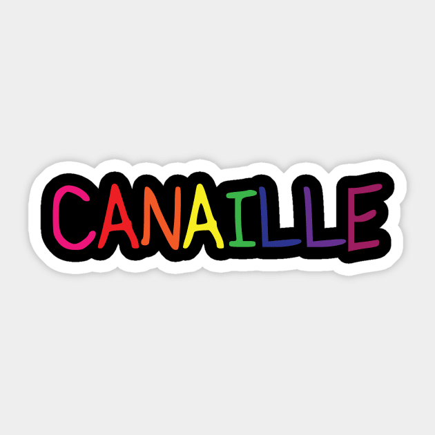 Canaille Sticker by JFCharles